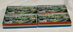 4 Bachmann O-S Scale Plasticville  Snap Platform Church Shanty With Boxes - Picture 1 of 3