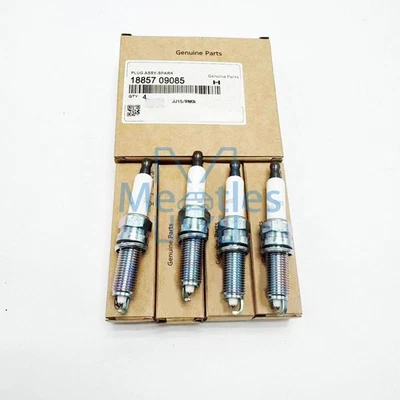 Genuine New Spark Plug 4PCS for Hyundai Genesis G70 Sonata Kia Optima 1885709085 Foto 1 de 4