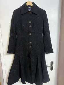 VERSACE VERSUS Mantel Damen Ladies Overcoat Jacke schwarz Größe 26 / 40 Small? - Bild 1 von 19