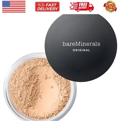 Loose Powder Foundation SPF 15, Clean Mineral Powder Face Makeup, Sheer-to-Fu... - Image 1 of 4