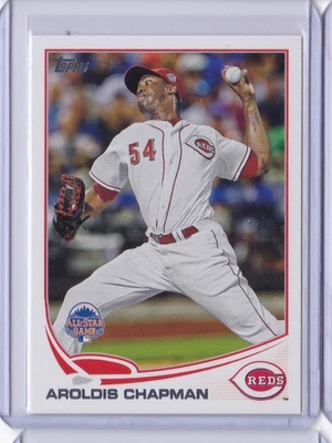 2013 Topps Update ASG #US286 AROLDIS CHAPMAN REDS ID6 - Image 1 of 2