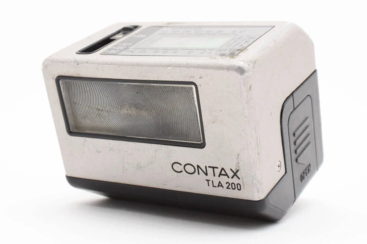 ◆キズ無し美品◆CONTAX　TLA200 ストロボ ケース付フラッシュ CONTAX コンタックス TLA200 ストロボ フラッシュ フィルムカメラ