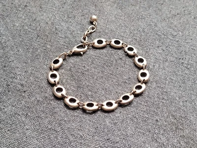 altes schweres Designer-Armband - 925er Silber, Vintage, elegant, Bohemian, edel - Bild 1 von 3