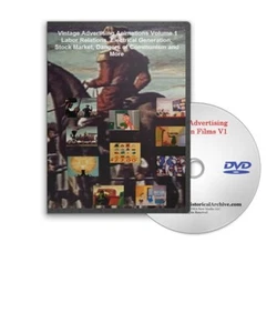 Vintage Stock Market, Cold War, Communism Retirement Money Animation Ads DVD A47 - Imagen 1 de 2