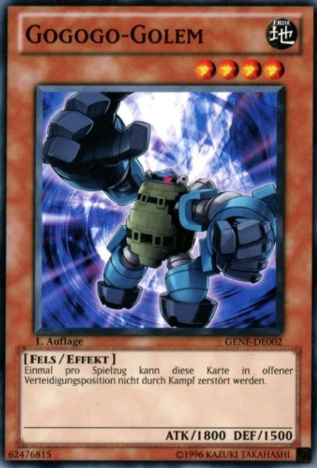 3x Gogogo-Golem GENF-DE002 Common - Bild 1 von 1