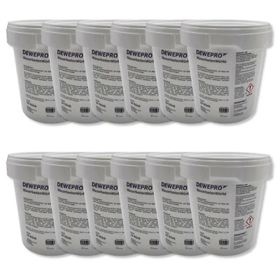 120x Wasserkastenwürfel DEWEPRO Spülkastenwürfel WC Reiniger Sanit Toiletten Tab - Bild 1 von 4