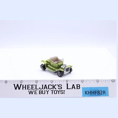 Hot Heap Spectraflame Lime Green 1968 Hot Wheels Mattel Vintage Redline RL - Image 1 of 4