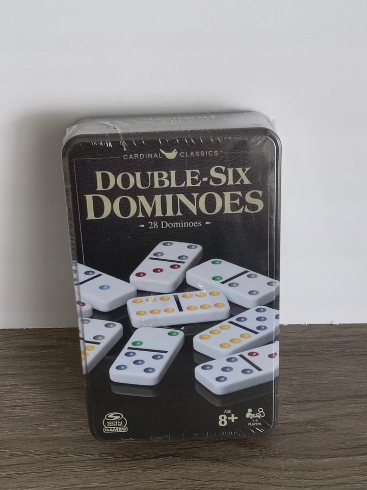 Double-Six Dominoes Spin Master Games NEW - Image 1 of 2