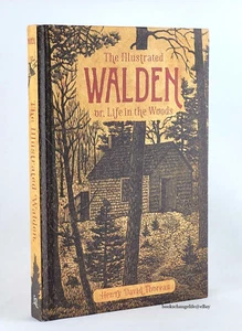 THE ILLUSTRATED WALDEN or Life in the Woods Henry David Thoreau Illustrated NEW - Picture 1 of 13