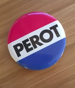 Ross Perot Pin - Sammlerstück Politischer Pin - Bild 1 von 10