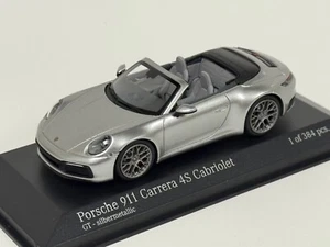 1/43 Minichamps Porsche 911 Carrera 4 S from 2019 in Silve 410 069330 BK129 - Picture 1 of 7