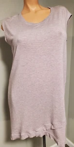 ACTIVE LIFE Women's Sleeveless Crew Neck Casual Dress Heather Pink/Lavender XL - Picture 1 of 6