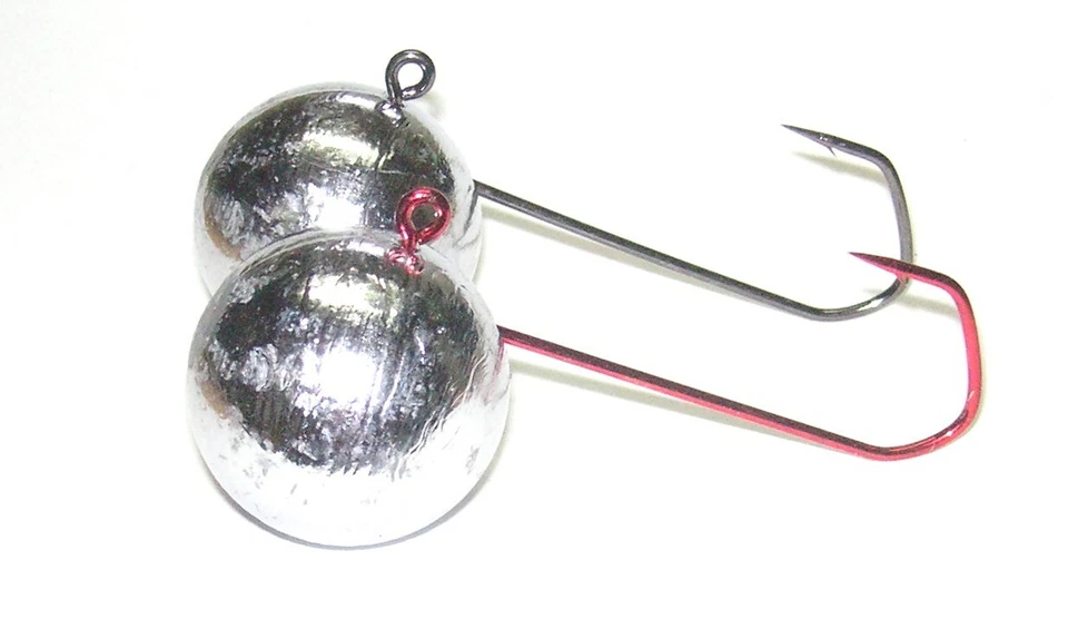 Rundkopfjig Jigkopf 125 150 175 200 bis 300 g VMC 6/0 Meeresjig Dorschjig