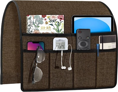 Joywell Armchair Caddy for Couch Remote Control Holder Recliner Armrest Organize