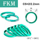 Fluorine Rubber Fkm O Ring Seals Cross Section 2/2.2Mm Green O Ring 5Mm-80Mm