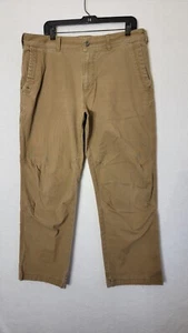 Pantalones de exterior duraderos de algodón tostado caqui talla 36x30 de ajuste clásico Cabela's para hombre  - Imagen 1 de 10