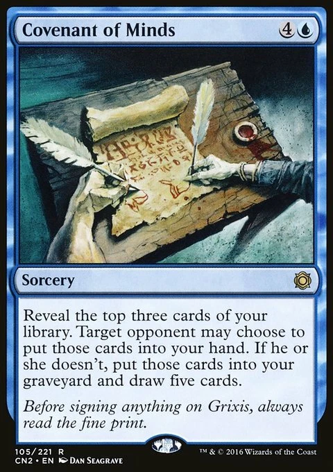 Magic the Gathering MTG Covenant of Minds (105) Conspiracy Take the Crown   LP - Image 1 of 1