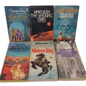 VINTAGE Science-Fiction-Taschenbücher verschiedener Autoren BESCHREIBUNG LESEN - Bild 1 von 13