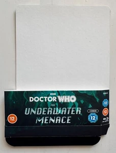 Doctor Who - The Underwater Menace - Blu Ray Steelbook **J CARD ONLY** - Picture 1 of 2