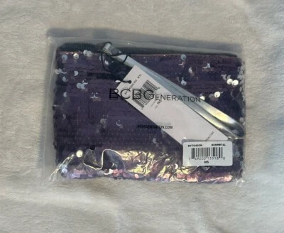 BCBG маленький блестками мешок фиолетовый цвет - Изображение 1 из 3