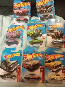 Hot Wheels '55 CHEVY BEL AIR , BIG AIR and Reg.55 Chevy ,DIFFERENT COLOR'S!!!!! - Picture 1 of 9