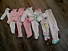 6 Baby Girl Sleepers Carters, Just One You, Cloud Island 3-6 months 100% Cotton