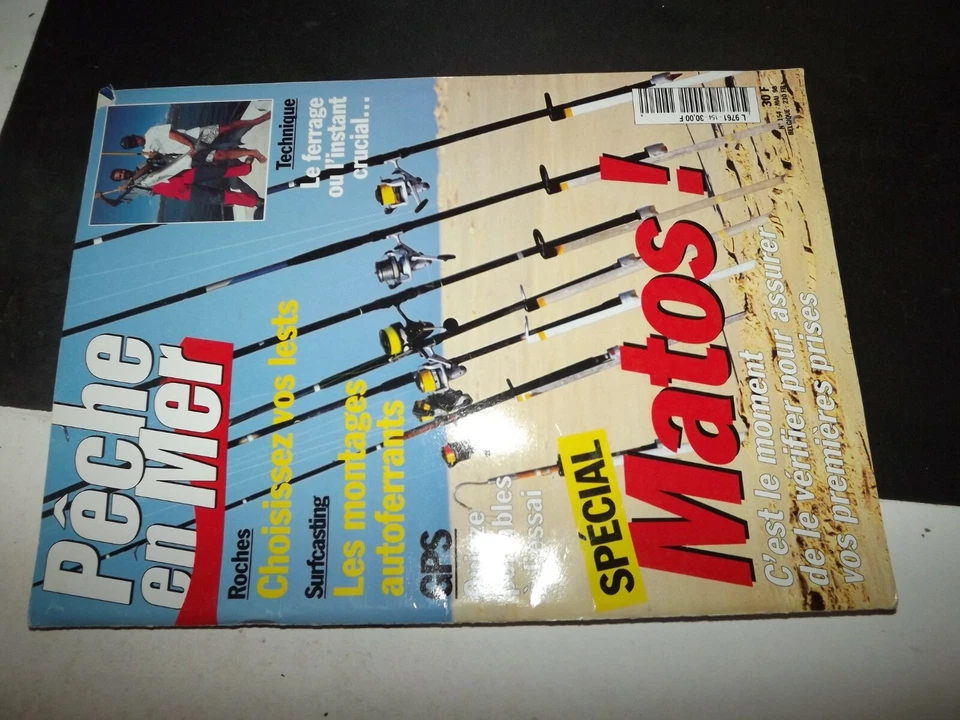 **Av Revue Pêche en mer n°154 réparer son équipement - buldo bulrag bullit  - Photo 1/1