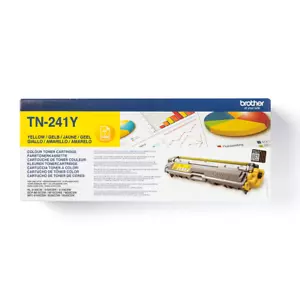 Cartucho de tóner amarillo genuino Brother TN241 TN-241 - Imagen 1 de 1