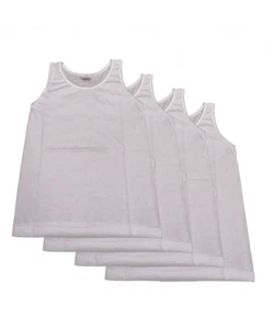 Brunnen Socken & Unterwäsche 4 Singuletts Mädchen Breite Schulter Aus Jersey - Bild 1 von 2