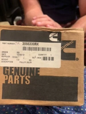 CUMMINS DIESEL WATER PUMP IDLER PULLEY - Image 1 of 2