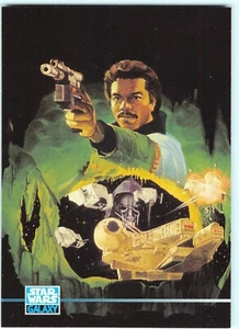 1995 Topps Star Wars Galaxy Series 3: Lando Montage #300 - Picture 1 of 2