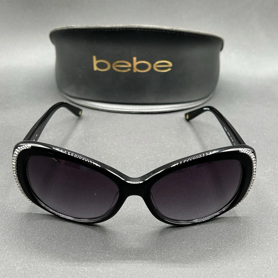 Gafas de sol bebe BB7092 Go Girl negro brillante degradado 130 usadas con estuche Foto 1 de 4