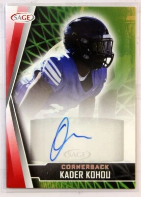 2022 SAGE High Series - Autographs Kader Kohou #A-KK Red (AU, RC) - Image 1 of 2