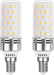 Akynite G-012 LED Corn Bulb E14 12W 6000K Cool White Non Dimmable Pack of 2 - Picture 1 of 3