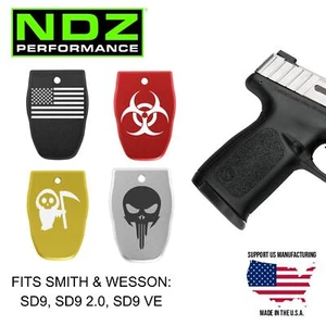 NDZ Smith & Wesson SD9, 2.0, SD9VE Magazine Base Plate Engraved Aluminum, USA - Picture 1 of 9