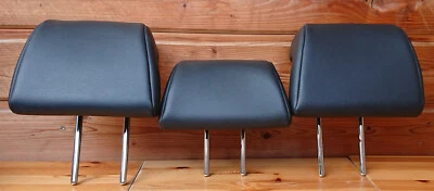 3 appuie-tête banquette siege arriere simili cuir Peugeot 207 avec 6 guides - Imagen 1 de 3