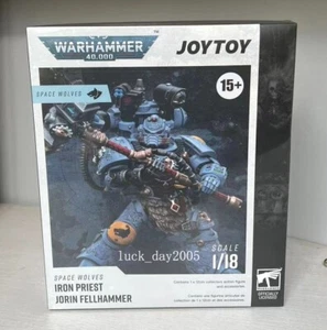 JOYTOY x Warhammer Space Wolves 40k Iron Priest Jorin Fellhammer 1/18 5" Figure - Picture 1 of 10