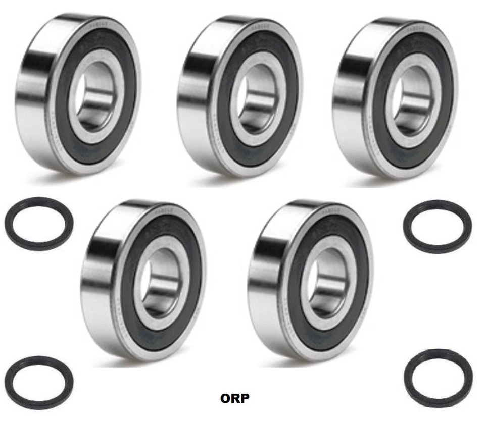 03-07 Kawasaki KX250 KX125 Kit de cojinetes y sellos de rueda delantera y trasera OEM Foto 1 de 1