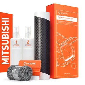 Lámina protectora de borde de carga para Mitsubishi ASX 1 (I) GA Facelift óptica de carbono - Imagen 1 de 5