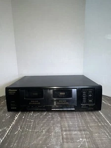 Pioneer CT-W103 Vintage Stereo Double Dual Cassette Deck Recorder Tested Works - Picture 1 of 7