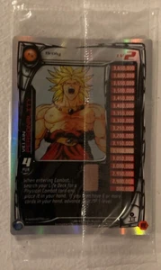 Broly Lv2 Hi-Tech Foil Promo #F1 Limited Dragon Ball Z/GT (Score) DBZ Card UR - Picture 1 of 2