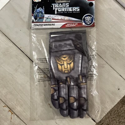 Guantes Transformers Dark of the MOON para Disfraz Niños Nuevos Foto 1 de 2