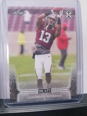 Kendrick Rogers 2020 Leaf Draft Picks Football #44 Texas A&M Aggies - Image 1 of 2