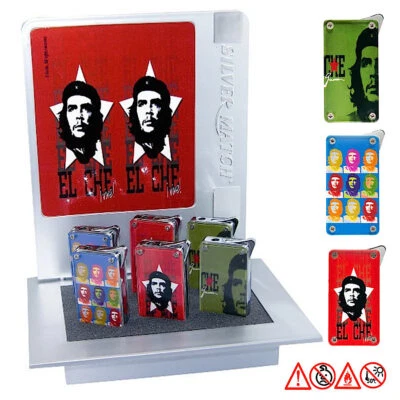 6 x Feuerzeuge CHE GUEVARA im Display Alpha Feuerzeug Geschenk nachfüllbar Gas - Bild 1 von 2