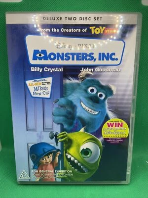 MONSTERS, INC: 2 DISC SPECIAL EDITION (2001) DVD VERY GOOD REGION 4 ULTRA RARE - Image 1 of 4