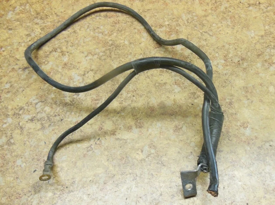 Honda Goldwing GL1800 GL 1800 2002 batería cable de tierra cable terminal negro 02  Foto 1 de 1