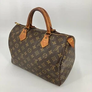 Authentic Louis Vuitton Monogram Speedy 30 M41526 Handbag W/Box SK030308 - Picture 1 of 10