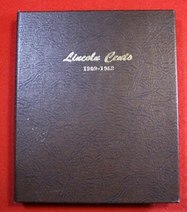 1909-1960 Lincoln Cent Dansco New Album 285 Coins missing 3 Coins High Grade A50 - Picture 1 of 18