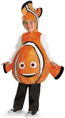 Nemo Deluxe Disney Buscando a Nemo Dory Pez Vestido Elegante Halloween Niño Disfraz Foto 1 de 2