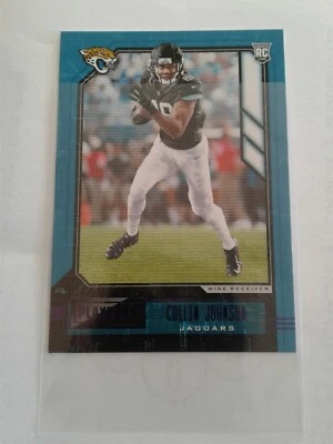 2020 Playbook Purple Collin Johnson Rookie Card. A GREAT INVESTMENT CARD  - Image 1 of 2